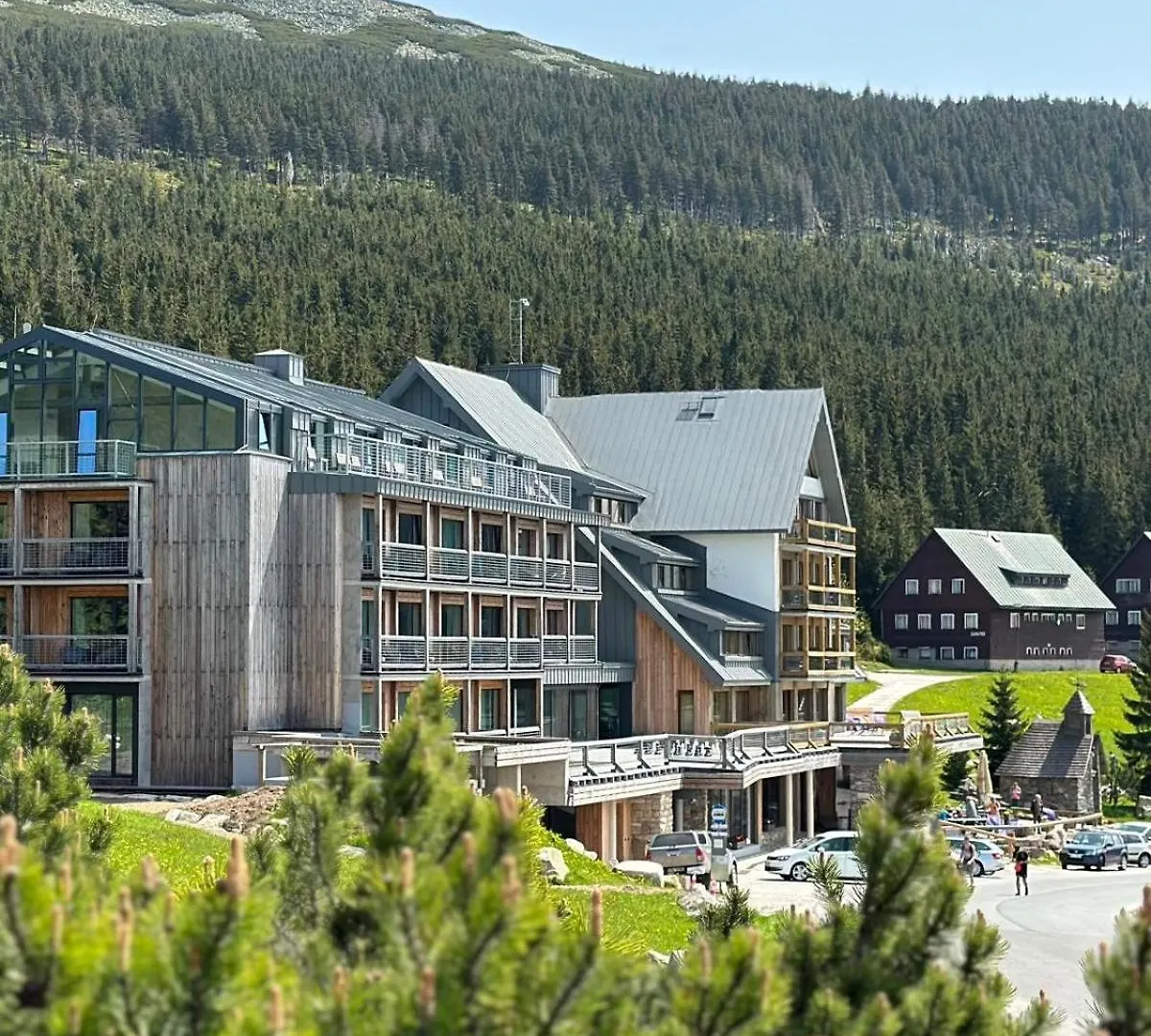 圣弗朗蒂舍克度假胜地 - 俄里拜科夫布达酒店 Špindlerŭv Mlýn